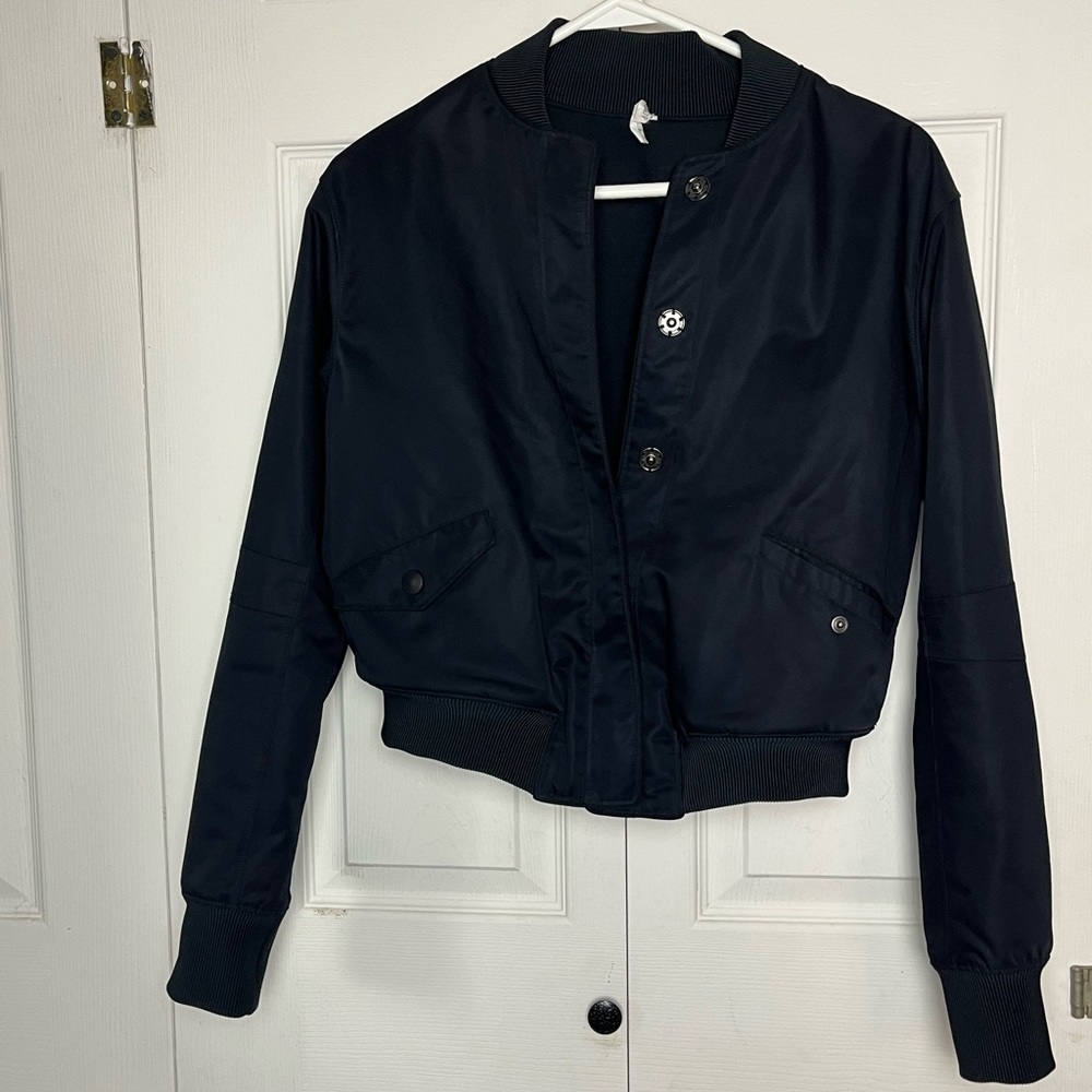 Black Button Up Under Armour Women’s Jacket